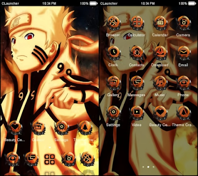 20 Tema Naruto Kyubi Apk Untuk Semua Tipe Android